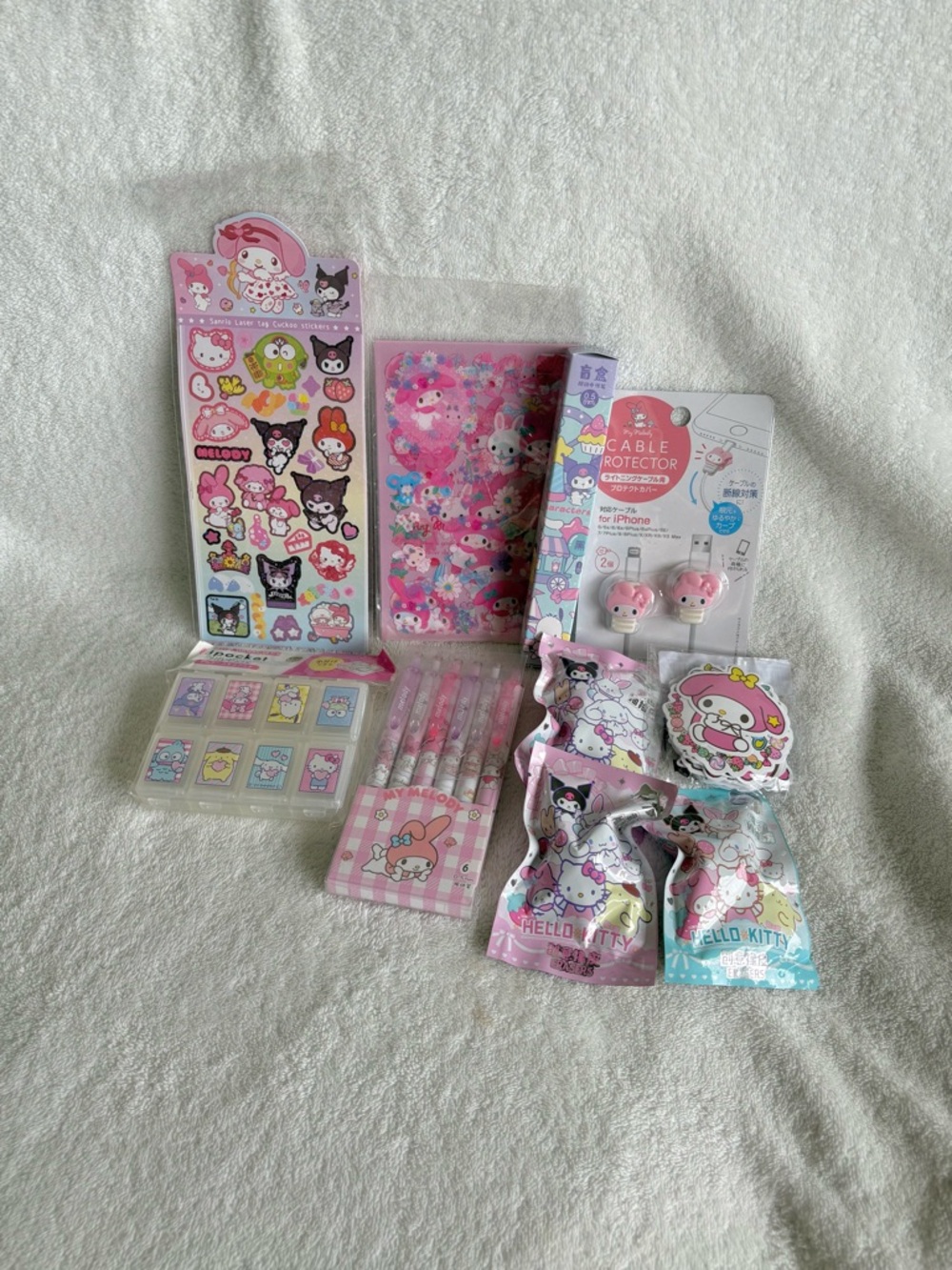 Sanrio Hello Kitty Pink Pastel Accessories Gift Set